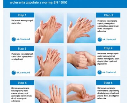 Materiały eksperckie nt. zasad mycia i dezynfekcji rąk